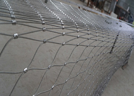 Balconies Stairways Safety Steel Wire Netting Anti Corrosive 316 Stainless