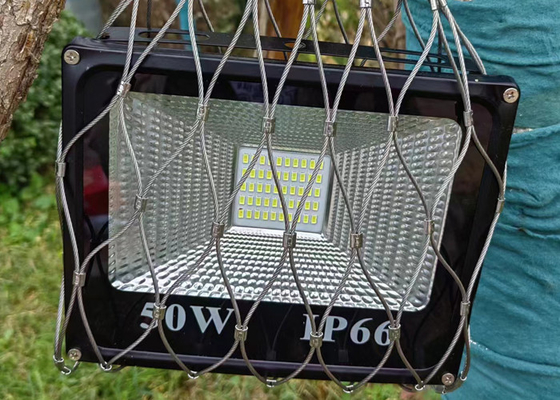 SS304 Wire Rope Mesh Anti Drop Safety Netting For Speaker Mesh Safety Cover