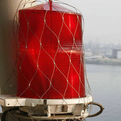 SS316 Stainless Steel Rig Fixture Drop Prevention Nets For Secondary Retention