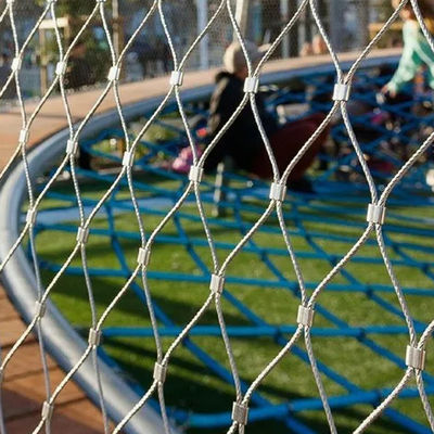 SS316 Stainless Steel X Tend Zoo Aviary Wire Rope Mesh
