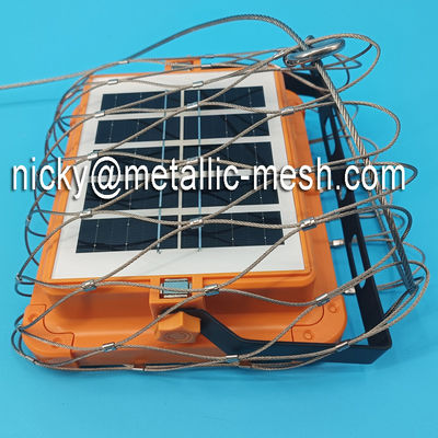 80mm Flexible Light Drop Anti  Safety Net Stainless Steel Rope Net Bag