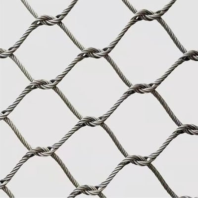 316 Stainless Steel Flexible Wire Mesh Netting For Bird Aviary