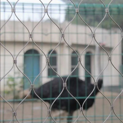 316 Stainless Steel Flexible Wire Mesh Netting For Bird Aviary