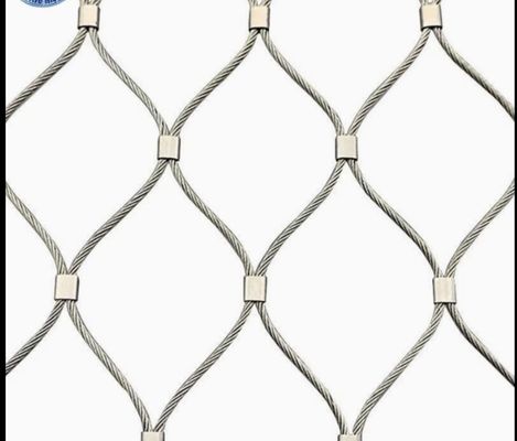 2mm Stainless Steel Wire Rope Animal Cable Security Netting