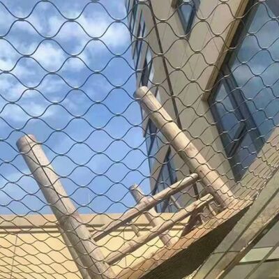 rust proof stainless steel cables  wire rope netting  for security fencing