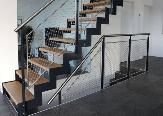 7 X 19 Roestvrij staalkabel met grote trekspanning Netto Mesh For Suspended Anti Falling