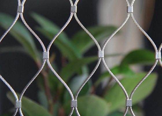 Aisi 304 316 Draadkabel Mesh Architectural Flexible