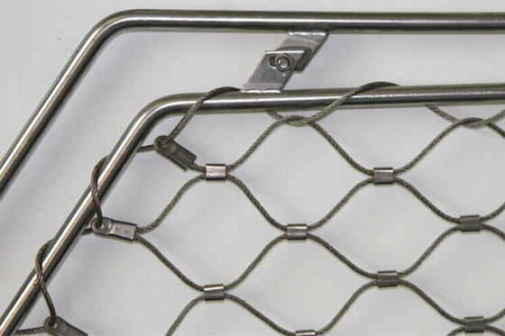 De corrosiebestendige Kabel Mesh Aisi van de Roestvrij staalmetalen kap 316 304