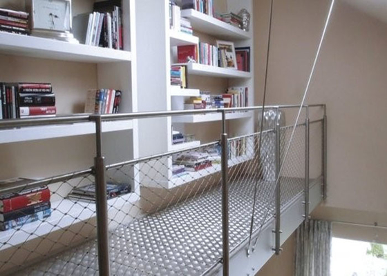 Balkon of Trede Architecturale Draad Mesh To Prevent Children Falling