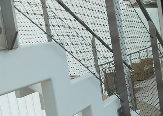 Sus 304 1.2mm Netto Anticorrosion van de Roestvrij staalkabel
