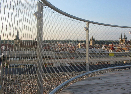 2.5mm Architecturaal Draadnetwerk, Roestvrij Kabelnetwerk