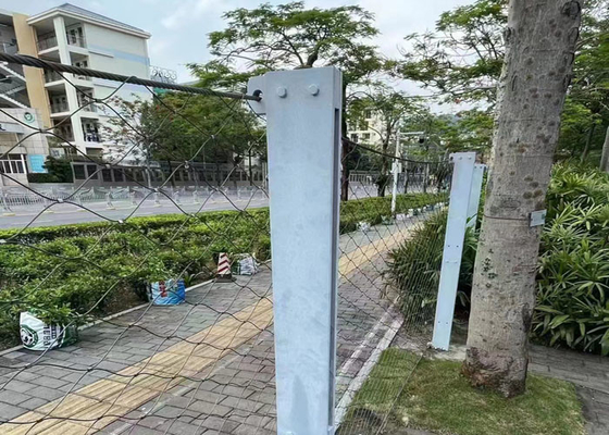 1.2mm het Flexibele Roestvrij staalkabel Opleveren, Tuinomheining Architectural Wire Mesh