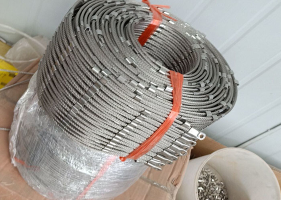 25x25mm 7x7 Ce van het de Kabelnetwerk van de Roestvrij staalmetalen kap