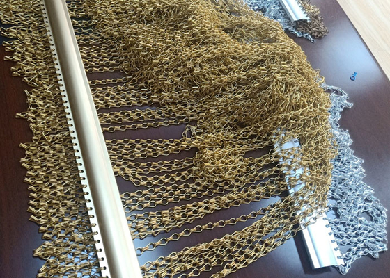 Dynasty Aluminium Kettingschakel Deurgordijn Vliegenhor Gaas 90x210cm