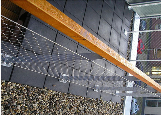 Aangepast 7x7 balustrade kabelgaas, roestvrijstalen adereindhuls touwgaas