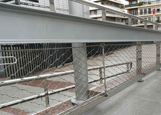 RVS Touwhek voor Pretection 2.0 MM 60x60 MM Gat