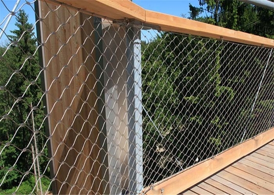 Van de de Draadkabel van de dalingspreventie Sus304 de Omheining Anticorrosief Mesh Netting 2.0mm