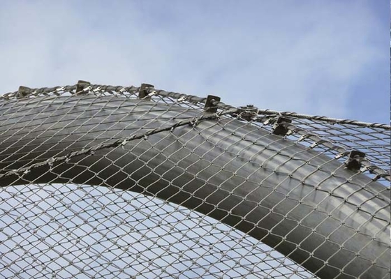 De Draadkabel Mesh For Safety van het architectuur Flexibele Roestvrije staal