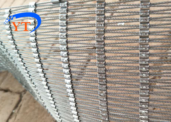 De Kabel van de gespdraad Mesh Flexibility Customized Stainless Steel die niet voor Omheining roesten