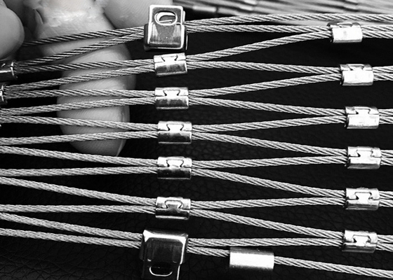 Schermend Kabel van de Leunings Infill 1.2mm Draad Uitstekend Mesh Netting Stainless Steel Flexible