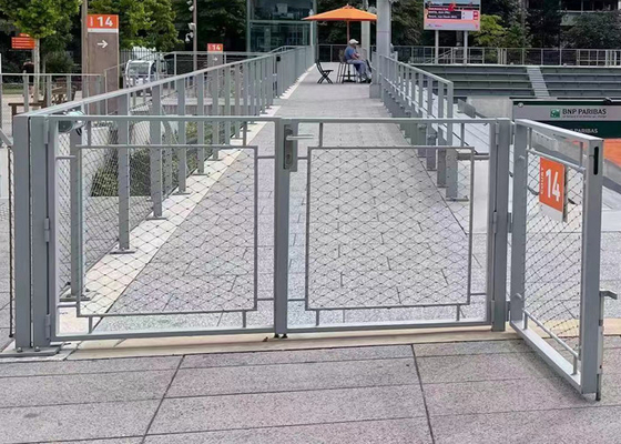 Balustrade Flexibele RVS Kabel Netting Anti Corrosie Aangepast