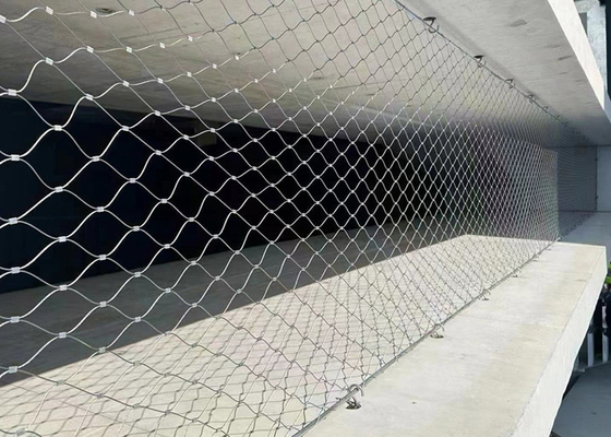 300*300mm Veiligheid die Architecturale Kabel Mesh Anti Corrosive Anti Rust opleveren