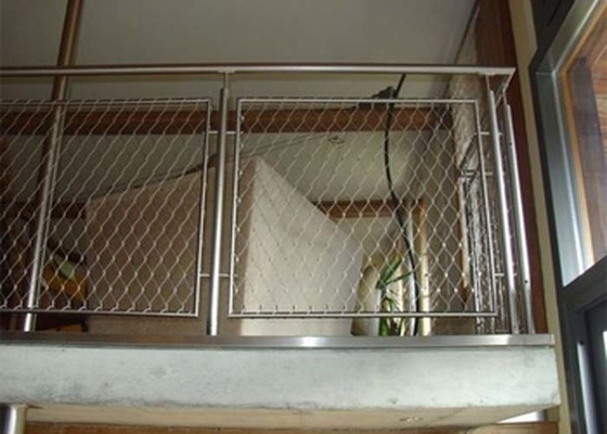 High Performance Steel Cable Mesh Langdurig Sus304 Voor Balkon