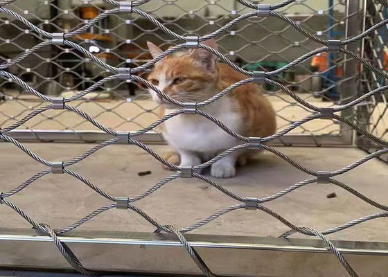 Polijst 1,2 mm roestvrij staal draad touw mesh Anti roest Flexibel