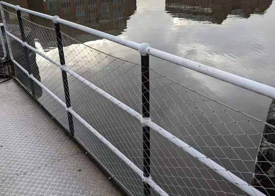 316 Roestvrij staal touwbalustrade kabelmaas flexibel roestvrij