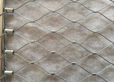 316L SS Netwerkhand Geweven 1.23.2mm Diameter van de Draadkabel voor Balustrade