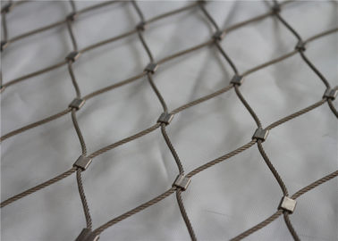 Netwerk 7x7, 7x19-Gestalte gegeven Draad Onverwoestbare Ruit van de Inox het Kabel Geweven Kabel