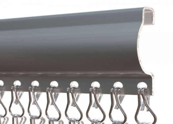 Glanzend 12MM Haken Geanodiseerd het Schermnetwerk van het Aluminiuminsect