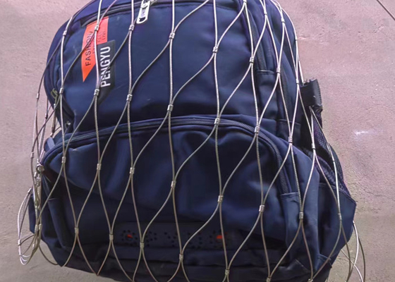316 Droppreventie Net Voor Anti-Diefstal Roestvrijstalen Draad Mesh Bag