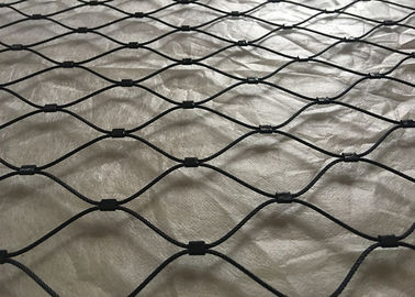 304 / 316 Inox Zwart de Kabelnetwerk van het Oxyderoestvrije staal voor Dierlijke Bijlage/Balustrade