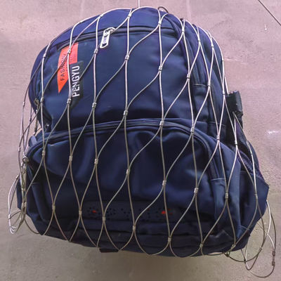 Rustvrij staal veiligheid kabel mesh zak voor luidspreker val val bescherming