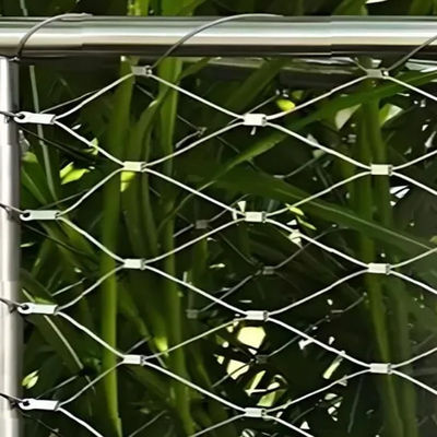 SS304 touw constructie decoratie klimnet kabel omheining dierentuin mesh