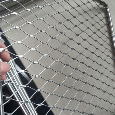 Draadkabel touwnet hek 316 roestvrij staal touwnet voor dierentuin