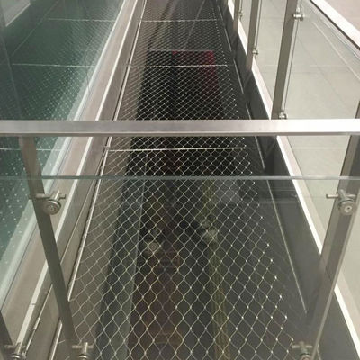 Balustrade Net Railing Beschermende roestvrij staal draad touw mesh