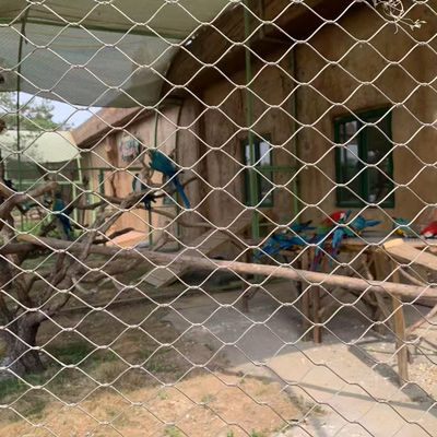304 316L roestvrij staal gaas Netten vogelhuis gaas Zoo draad touw gaas