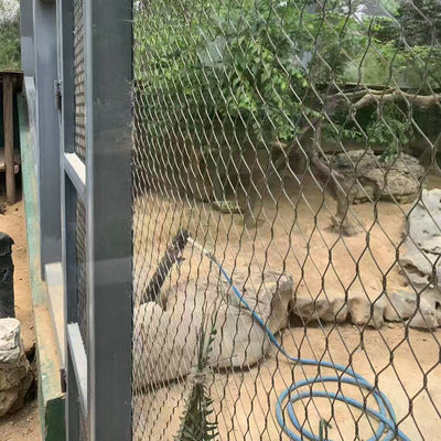 2 mm flexibel roestvrij staal draad touwnet dierentuin vogelhuis net