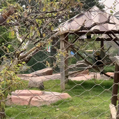 Roestvrij staal draad touwnet Net Outdoor Aviary Net Beschermingsnet