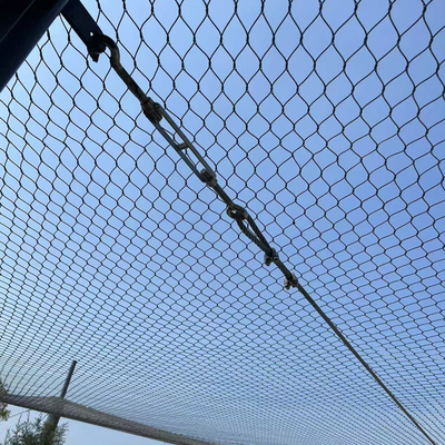 7x19 roestvrij staal vogelvoogdnet - Diamanten beschermingsnet voor dierentuinen