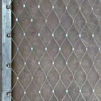 Flexible Stainless Steel Cable Mesh Protection Animal Zoo Mesh