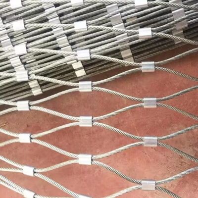 Vogels Vogelhuis roestvrij staal draad touw gaas voor dierentuin behuizing Veiligheid hek