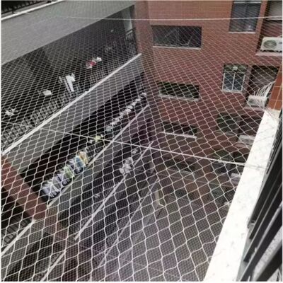  Architecturaal roestvrijstalen draadkabelgaas voor balustradebeschermingsnetwerk 