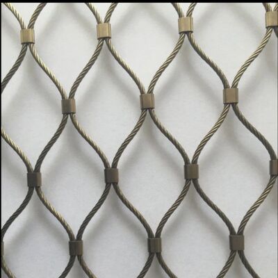 Solide anti-val anti-val roestvrij staal draadkabel valpreventie net voor school en kleuterschool