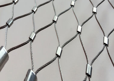 60x60mm SS316 Flexibele Inox Draad Mesh For Net Fence