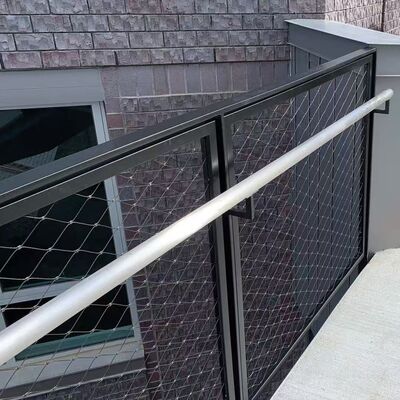 Op maat gemaakte roestvrijstalen draadtouw met anti-corrosie SUS 304/316 en hoge sterkte 100-110.000 PSI voor balustrade van kabelrails