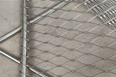 Ss316 het Netwerk van de Balustradekabel