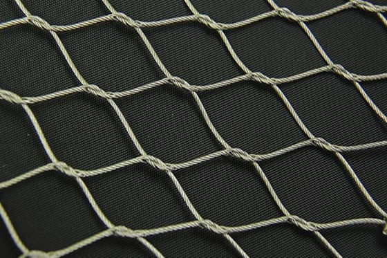 Roestvrij staal met hoge weerstand 316 Kabel Mesh Fence van Rang de Flexibele Inox